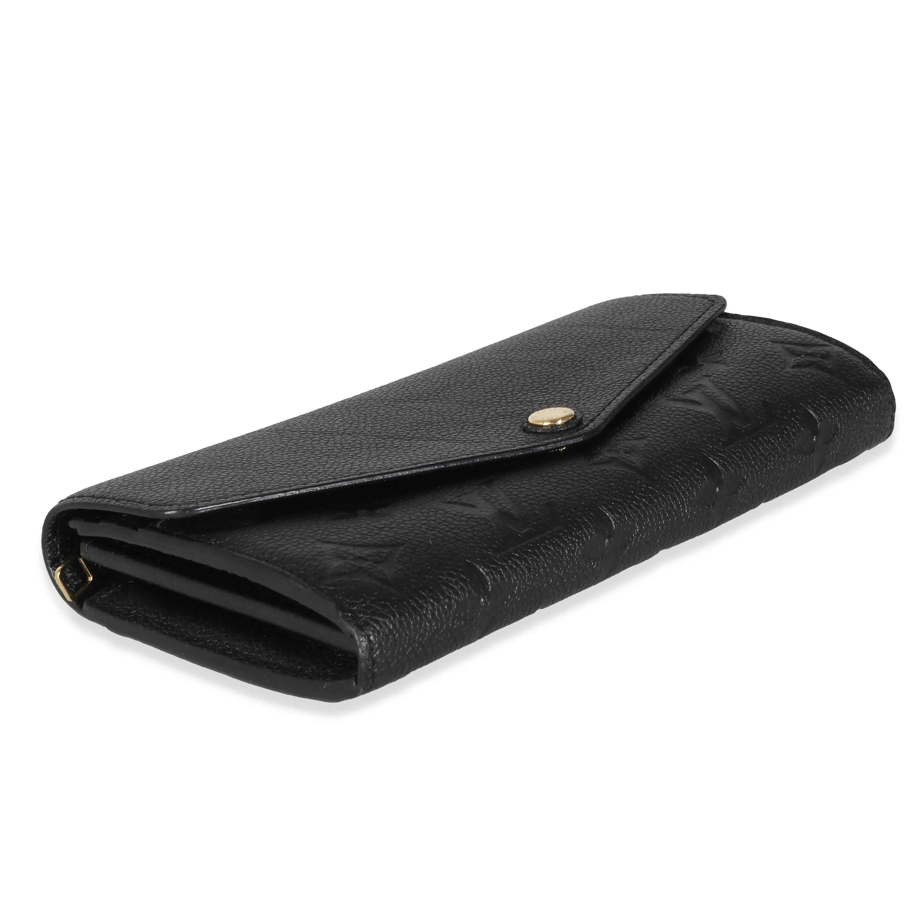 Black Monogram Empreinte Sarah Wallet