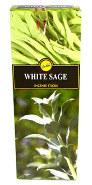 (box Of 6) White Sage Sree Vani Stick