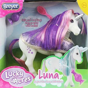 Breyer Luna Bathtime Unicorn