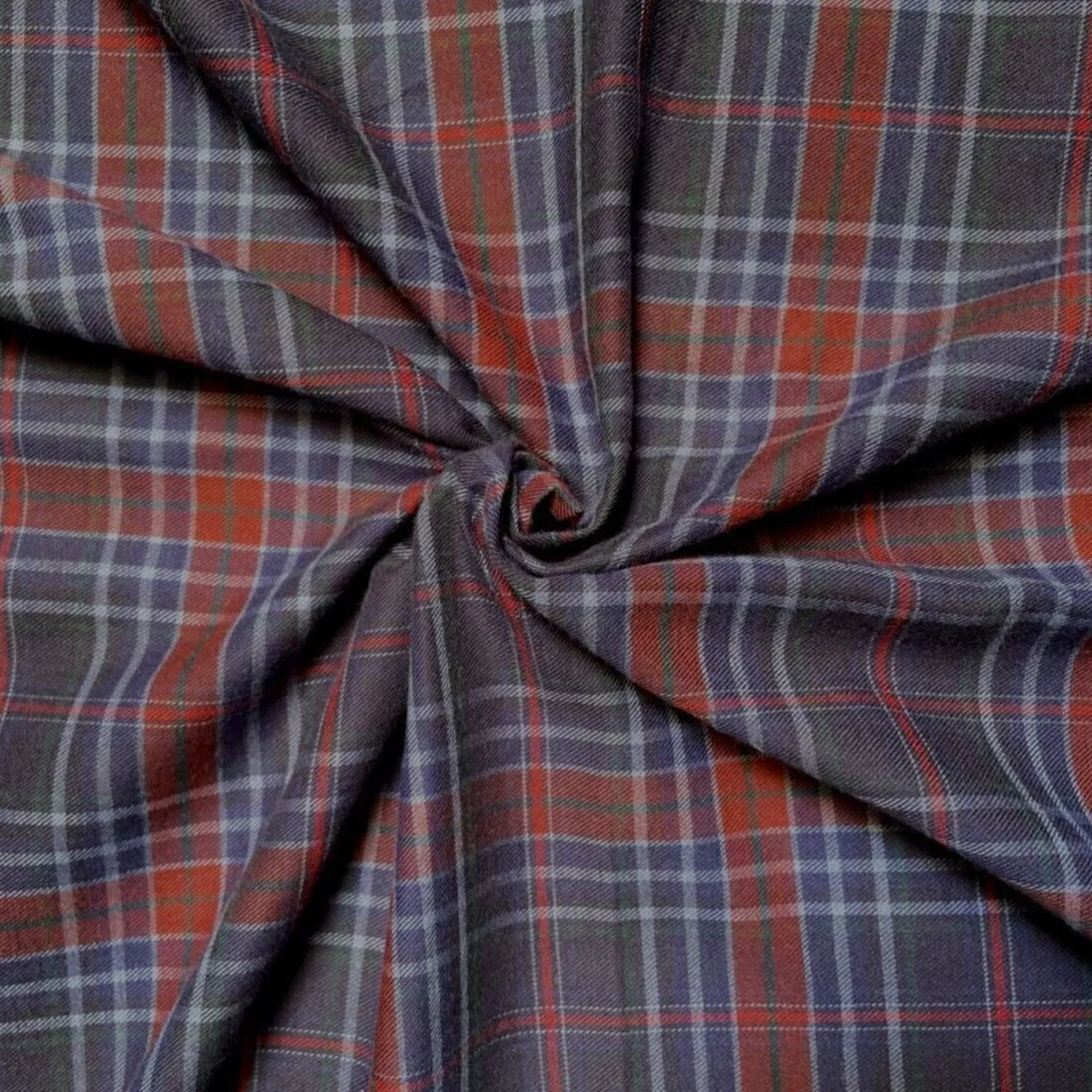 Cotton Flannel - STANMORE RED