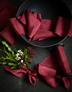 Cranberry Crush Silk Ribbon / LIMITED EDITION