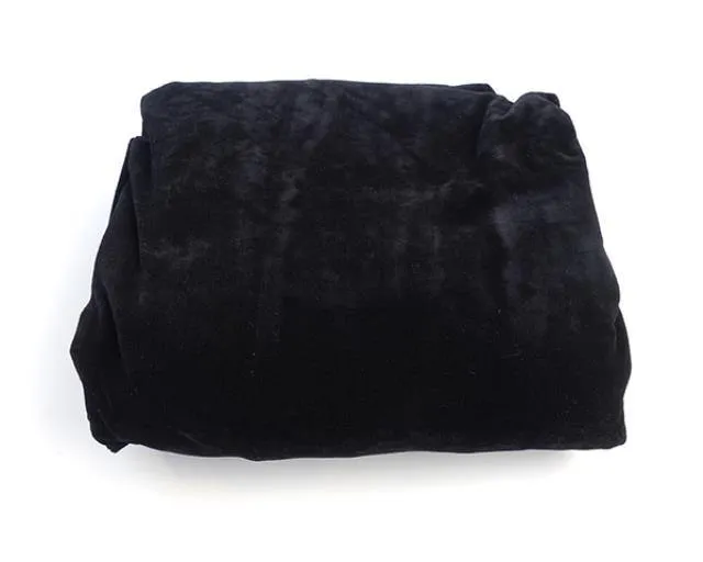 Drape, 8' Velour Black 400 Gsm