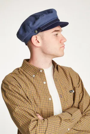 Fiddler Cap - Blue/Dark Navy