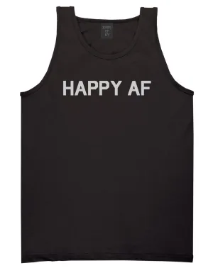 Happy AF Mens Tank Top Shirt