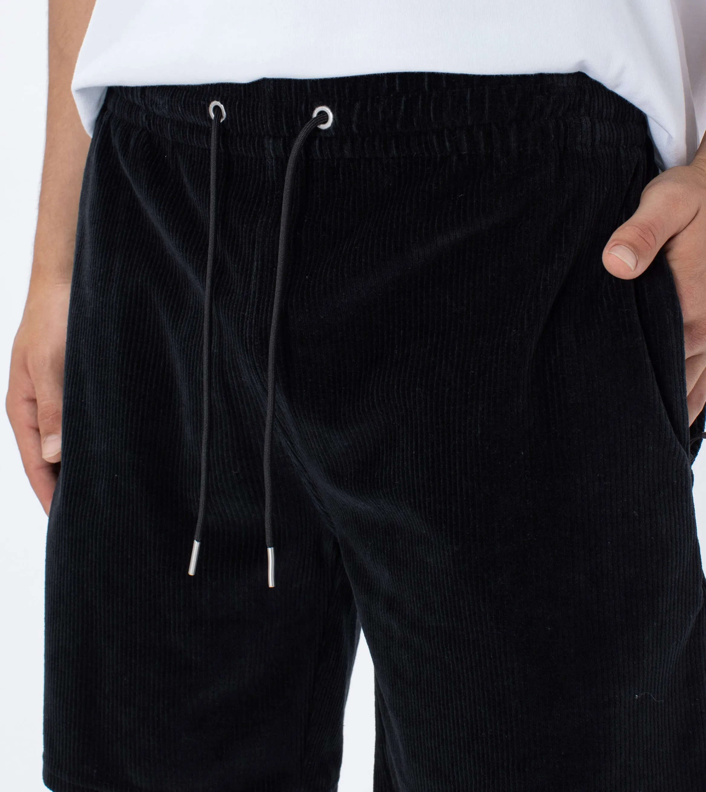 Jumpa Velour Short Black