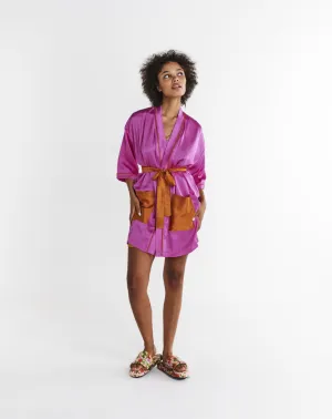 Kip & Co Flirty Satin Robe