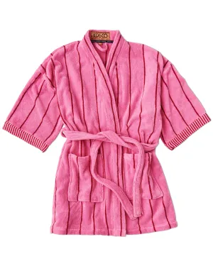 Kip & Co Iced Vovo Stripe Terry Mini Bath Robe