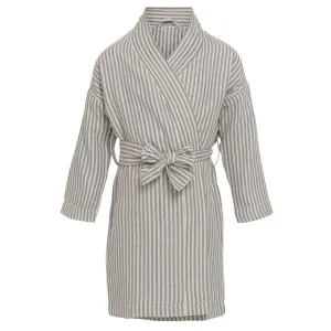 Certainly! Heres an optimized title for your e-commerce product:

Cozy Striped Kids Muslin Bathrobe by Konges Slojd - Soft, Absorbent & Stylish