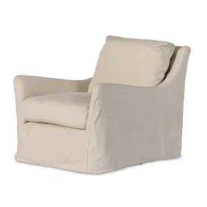 Monette Slipcover Swivel Chair