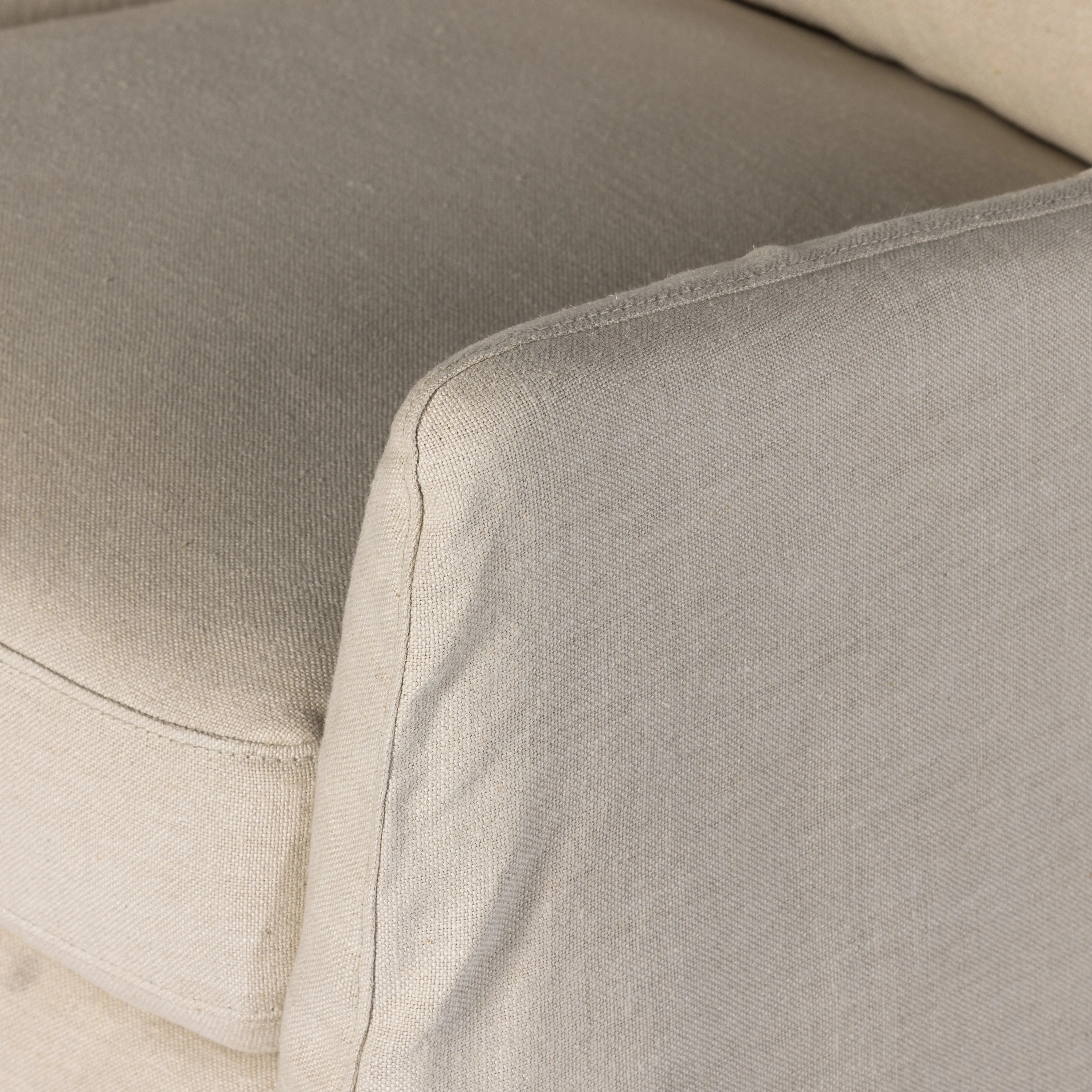 Monette Slipcover Swivel Chair