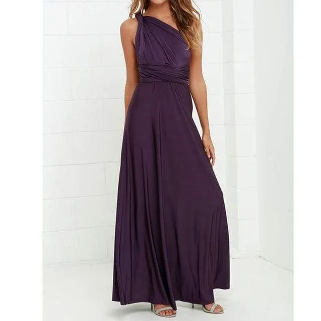 Plus Size - The Wonder Maxi Dress, Beautiful Infinity multi way convertible dresses  (US 10-16W)