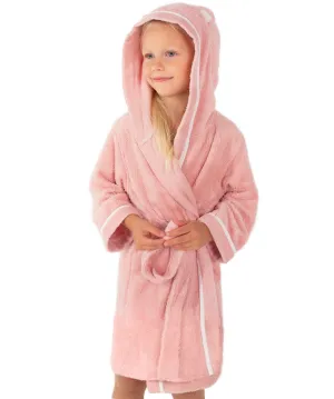 Premium Soft Bamboo Bathrobe for Baby, Toddler and Kid (Pink)