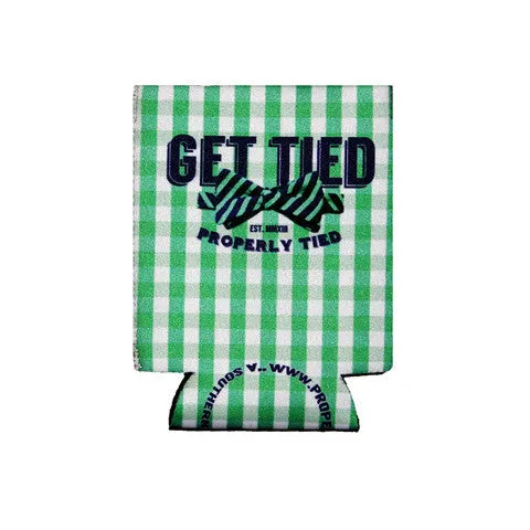 Properly Tied "Get Tied" Koozie