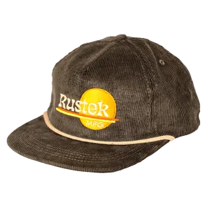 Rustek MFG Retro Hemp Corduroy Strapback | Green