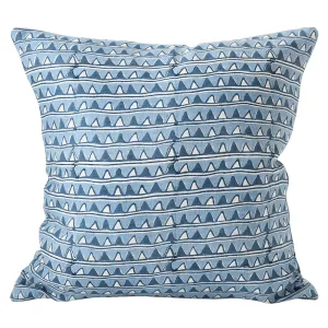 Salamanca Azure Linen Cushion