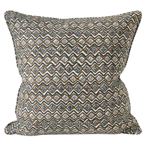 Sardinia Tobacco Linen Cushion