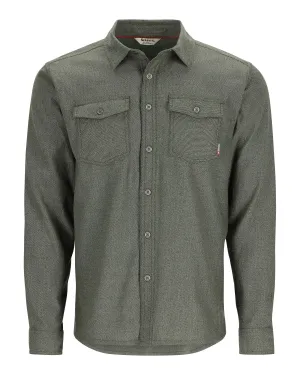 Simms Men's Shoal Flannel LS Shirt / Riffle Green