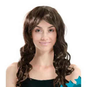 Soft Wavy Long Wig - Dark Brown