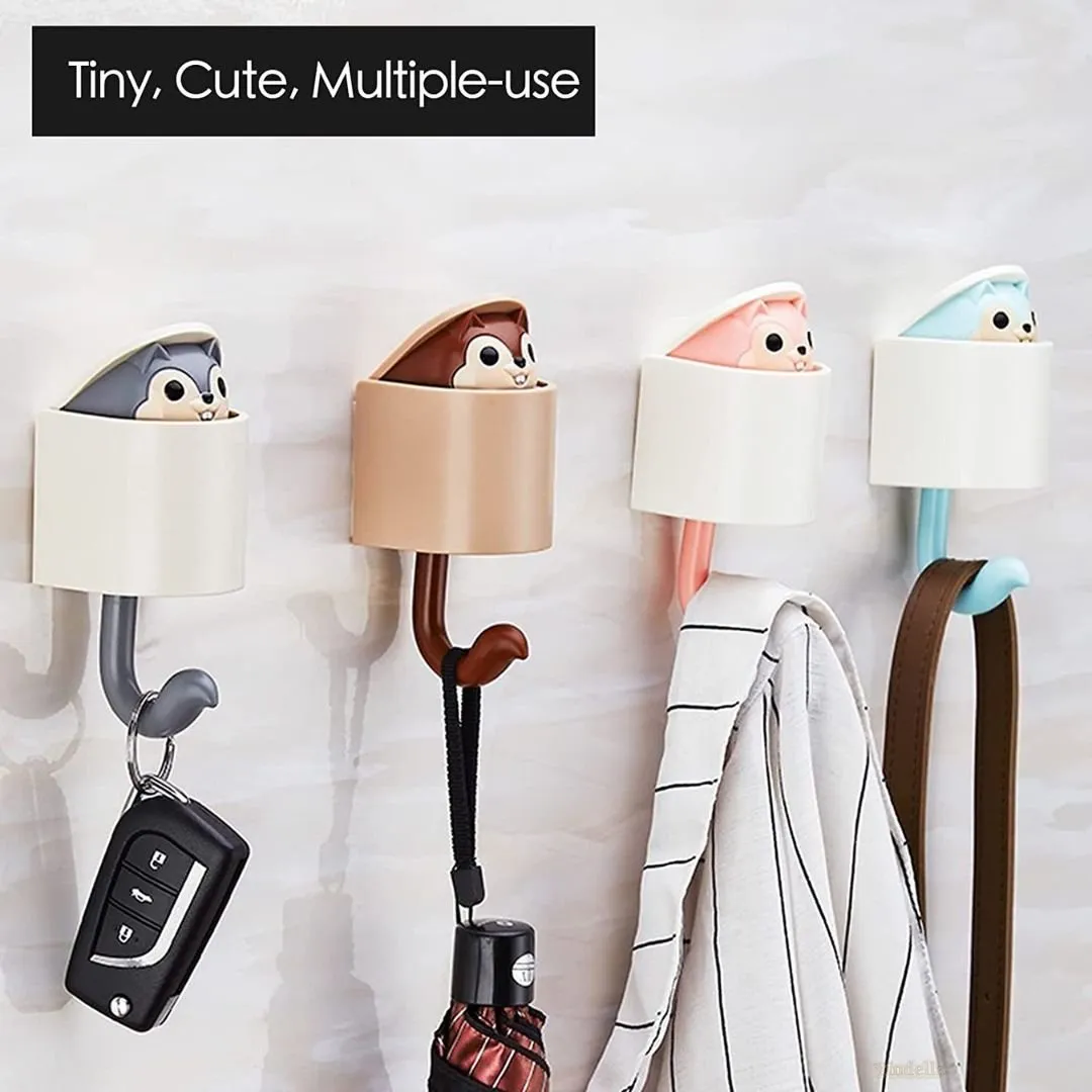 Squirrel Wall Hook | Cute Wall Hooks With Adhesive [Home Décor]