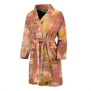 Watercolor Smudge Bath Robe - Men