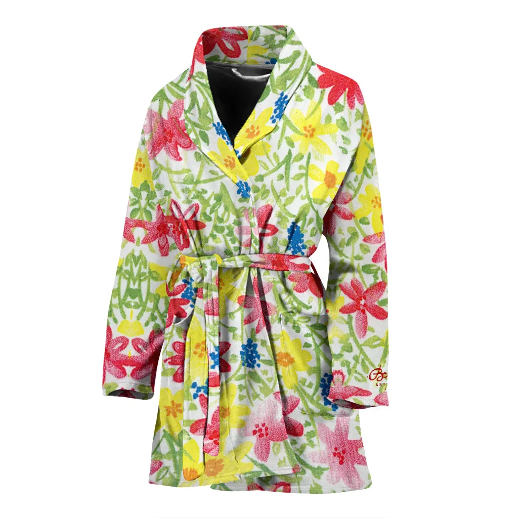 Wildflower Bath Robe - Women