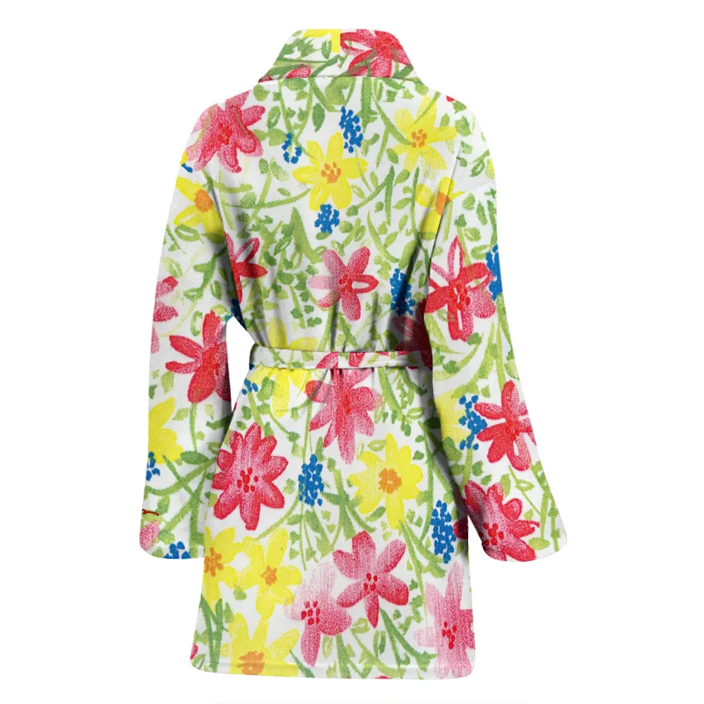 Wildflower Bath Robe - Women